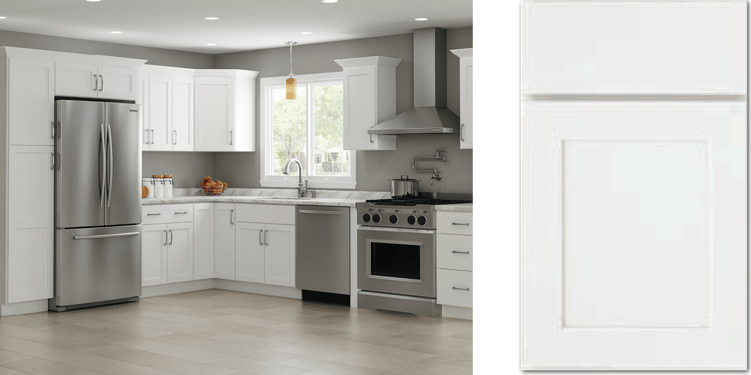 Multi Family Kitchen Cabinets The, Dovetail Paint Kitchen Cabinets White Gloss